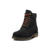 Cizme Premium cu talpă lată de 6 inch „Negru Nubuck”
