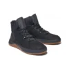 Cizme Supaway cu fermoar lateral „Negru Nubuck”