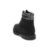 Cizme Waterville cu guler dublu de 6 inch „Negru”