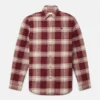 Cămășă în carouri din flanelă cu model în zig-zag pentru bărbați Cămășă în carouri din flanelă cu model în zig-zag pentru bărbați