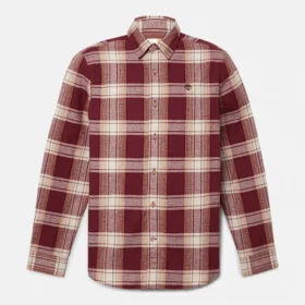 Cămășă în carouri din flanelă cu model în zig-zag pentru bărbați