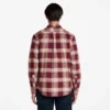 Cămășă în carouri din flanelă cu model în zig-zag pentru bărbați Cămășă în carouri din flanelă cu model în zig-zag pentru bărbați