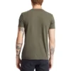 Cămașă casual cu guler rotund pentru bărbați, verde