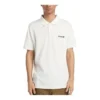 Cămășa de tricot polo retro alb cu proprietăți de absorbție a umezelii „White”