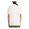 Cămășa de tricot polo retro alb cu proprietăți de absorbție a umezelii „White”