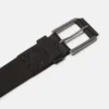 Curea de blugi pentru bărbați, 40 mm, din piele negru Curea de blugi pentru bărbați, 40 mm, din piele negru
