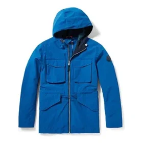 Geci casual cu glugă și buzunare multiple Timberland Albastru închis