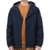 Geci casual cu glugă Timberland pentru exterior, albastru marin