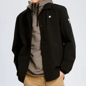 Geci impermeabile clasice Timberland Coach, Negru