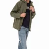 Geci impermeabile cu glugă și fermoar Timberland, verde