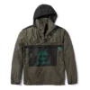 Geci pulover cu glugă și buzunare Timberland în culori contrastante, verde