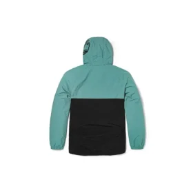 Geci pulover tip windbreaker „Green Negru”