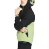 Geci pulover Windbreaker „Negru-verde”