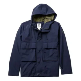 Geci Timberland impermeabile cu buzunare multiple, albastru închis