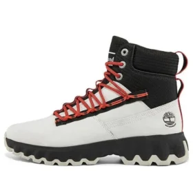 GreenStride Edge Waterproof Wide Fit Cizme „White Nubuck”
