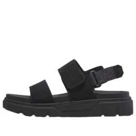 Greyfield 2 Sandale cu curea în spate „Negru Suede”