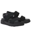 Greyfield 2 Sandale cu curea în spate „Negru Suede”