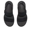 Greyfield 2 Sandale cu curea în spate „Negru Suede”