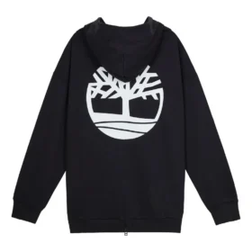 Hanorace cu glugă și logo Back Tree „Navy”