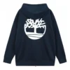 Hanorace cu glugă și logo Back Tree „Navy”