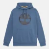 Hanorace cu glugă și logo Kennebec River Tree pentru bărbați