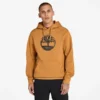 Hanorace cu glugă Timberland cu logo copac – Grâu/Negru