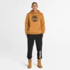 Hanorace cu glugă Timberland cu logo copac – Grâu/Negru
