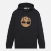 Hanorace cu glugă Timberland cu logo Tree – Negru/Grâu