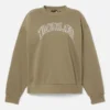 Hanorace cu guler rotund și logo sezonier Timberland® pentru femei Hanorace cu guler rotund și logo sezonier Timberland® pentru femei