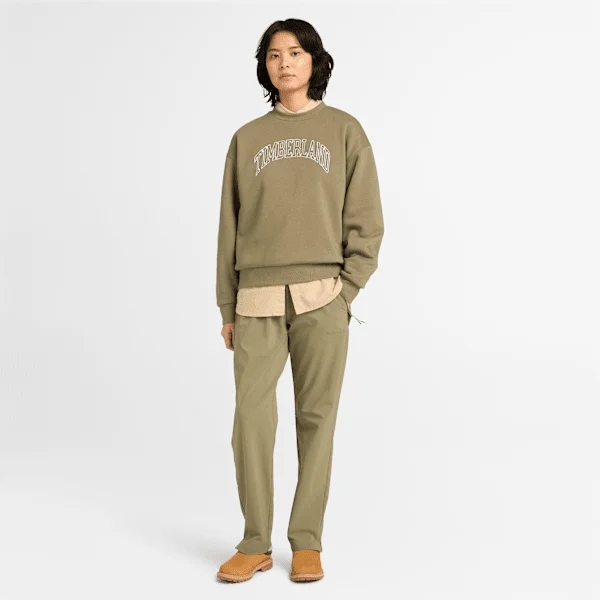 Hanorace cu guler rotund și logo sezonier Timberland® pentru femei Hanorace cu guler rotund și logo sezonier Timberland® pentru femei