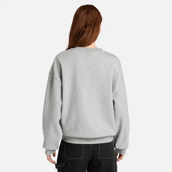 Hanorace cu guler rotund și logo sezonier Timberland® pentru femei Hanorace cu guler rotund și logo sezonier Timberland® pentru femei