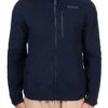 Hanorace din fleece cu logo și portofele de buzunar „Navy”