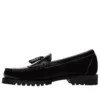 Mocasini autentici „Negru Full-Grain”