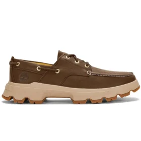 Încălțăminte de barcă GreenStride Originals Ultra Leather „Dark Brown”