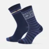Șosete Timberland® Fair Isle Crew pentru bărbați, pachet de 2 perechi