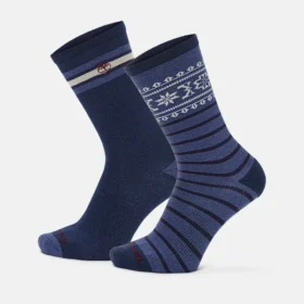 Șosete Timberland® Fair Isle Crew pentru bărbați, pachet de 2 perechi Șosete Timberland® Fair Isle Crew pentru bărbați, pachet de 2 perechi