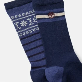 Șosete Timberland® Fair Isle Crew pentru bărbați, pachet de 2 perechi Șosete Timberland® Fair Isle Crew pentru bărbați, pachet de 2 perechi