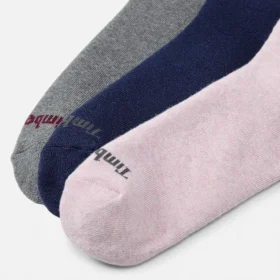 Pachet de 3 perechi de șosete scurte pentru femei Ashland, cu efect melanj