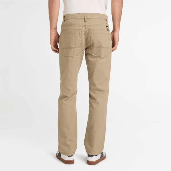 Pantaloni bărbați Littleton din pânză cu 5 buzunare Pantaloni bărbați Littleton din pânză cu 5 buzunare