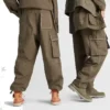 Pantaloni cargo Timberland x CLOT FUTURE 73 „Verde măslin”