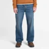 Pantaloni din denim brodați Sandown pentru bărbați Pantaloni din denim brodați Sandown pentru bărbați