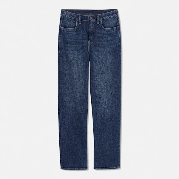 Pantaloni din denim Timberland® pentru femei, cu croială dreaptă Pantaloni din denim Timberland® pentru femei, cu croială dreaptă