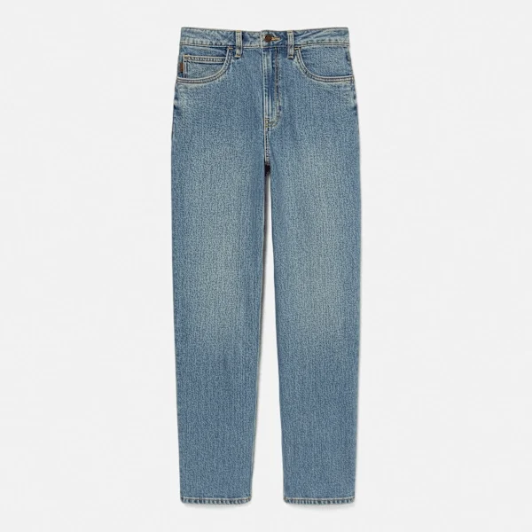 Pantaloni drepți din denim pentru femei Pantaloni drepți din denim pentru femei