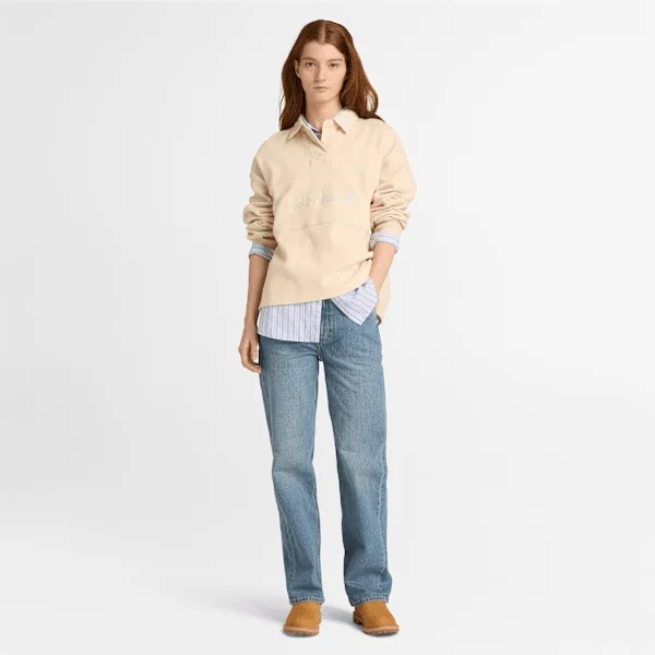 Pantaloni drepți din denim pentru femei Pantaloni drepți din denim pentru femei