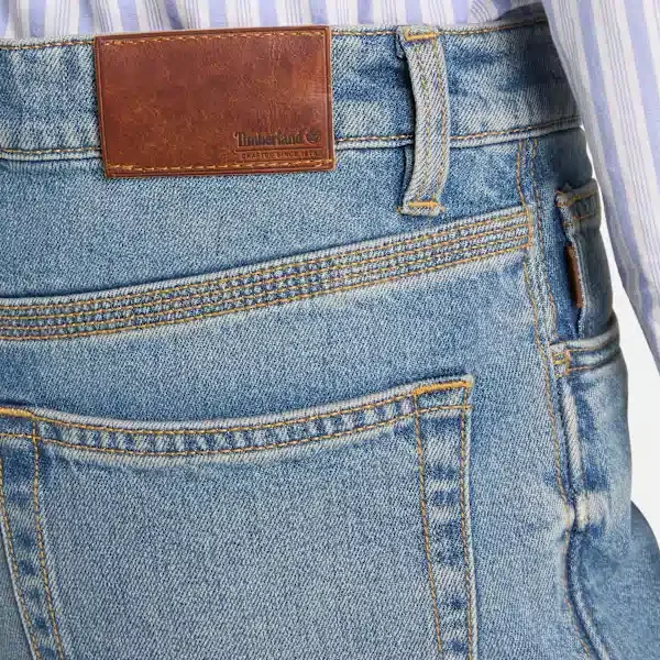 Pantaloni drepți din denim pentru femei Pantaloni drepți din denim pentru femei
