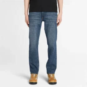 Pantaloni drepți din denim Sandown pentru bărbați