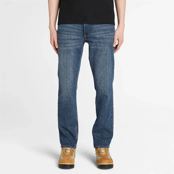 Pantaloni drepți din denim Sandown pentru bărbați Pantaloni drepți din denim Sandown pentru bărbați