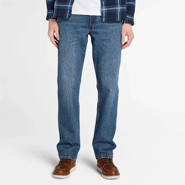Pantaloni drepți din denim Sandown pentru bărbați Pantaloni drepți din denim Sandown pentru bărbați