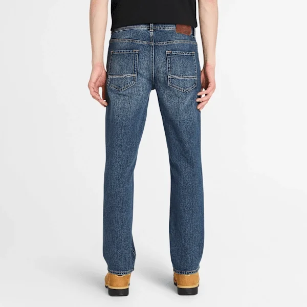 Pantaloni drepți din denim Sandown pentru bărbați Pantaloni drepți din denim Sandown pentru bărbați