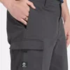 Pantaloni scurți cargo cu tehnologie Outlast „Negru”